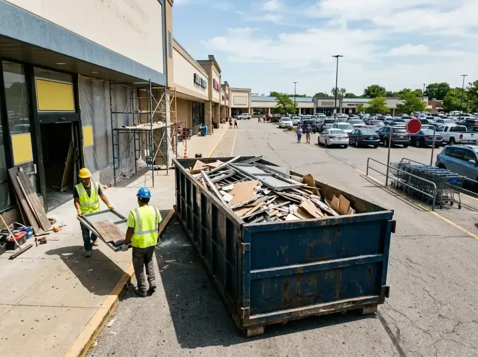 retail-store-renovation-debris-003 — frequently asked questions, Roll-off Dumpster Rentals in Lexington, VA